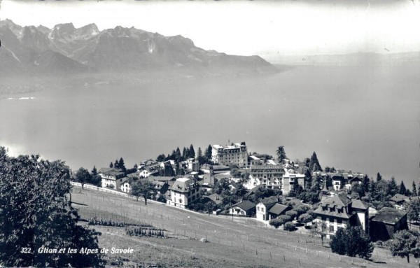 Glion et les Alpes Savoie Vorderseite