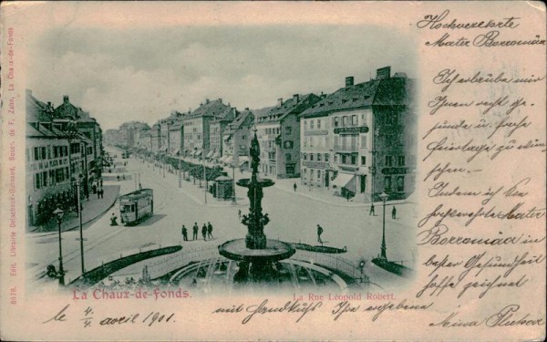 La Chaux-de-Fond Vorderseite