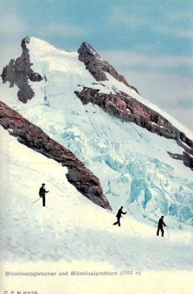 Blümlisalpgletscher und Blümlisalprothorn Vorderseite