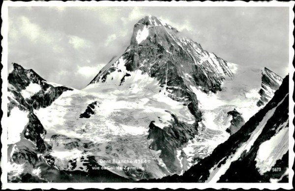 Dent Blanche - Zermatt (4364 m) Vorderseite