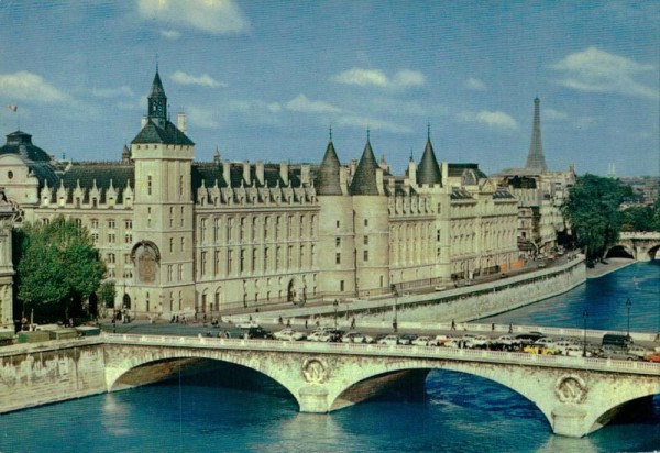 Paris, La Conciergerie et la Seine Vorderseite