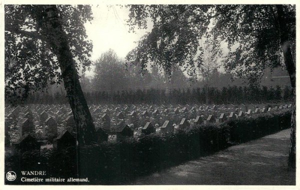 Cimetière militaire allemand Vorderseite