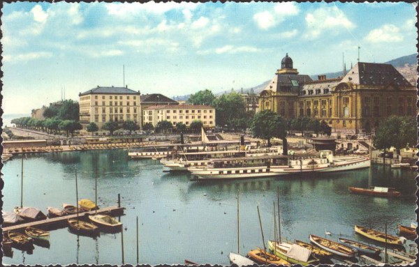 Neuenburg und der Hafen