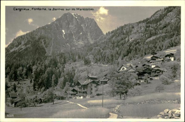 Les Marécottes Vorderseite