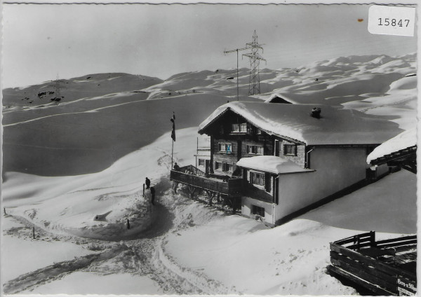 Ober-Tschappina am Heinzenberg GR Im Winter en hiver