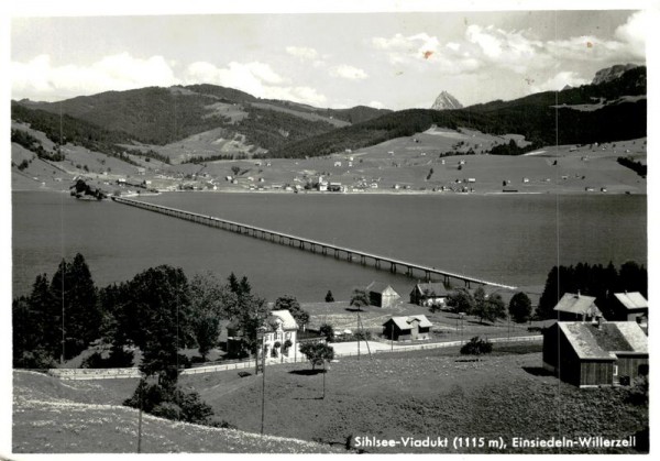 Einsiedeln-Willerzell, Sihlsee-Viadukt Vorderseite