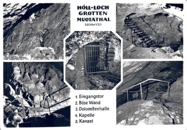 Höll-Loch Grotte Muotathal Vorderseite
