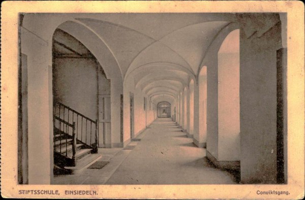 Stiftsschule - Einsiedeln Vorderseite
