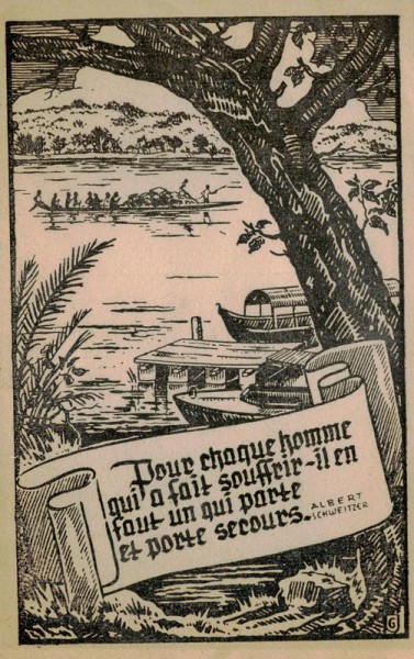 Pour chaque homme, Albert Schweitzer Vorderseite