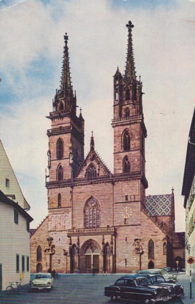 Basel  Münster Vorderseite