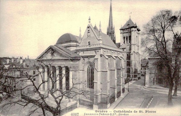 Kathedrale St. Peter (Genf) Vorderseite