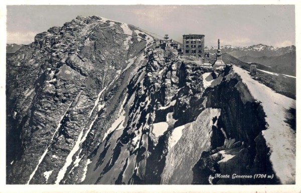 Monte Generoso Vorderseite