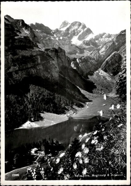 Seealpsee, Meglisalp & Altmann Vorderseite
