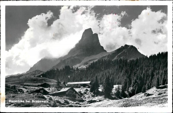 Eggstöcke bei Braunwald Vorderseite