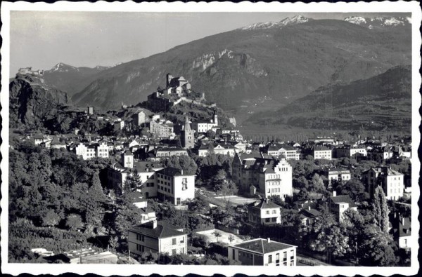 Sion. Vue générale Vorderseite