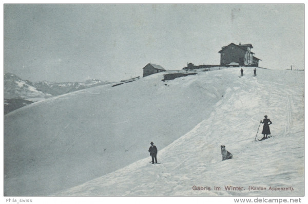 Gais - Gäbris im Winter - Wintersport - animée