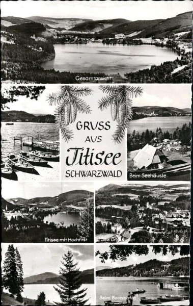 Gruss aus Titisee/Schwarzwald Vorderseite