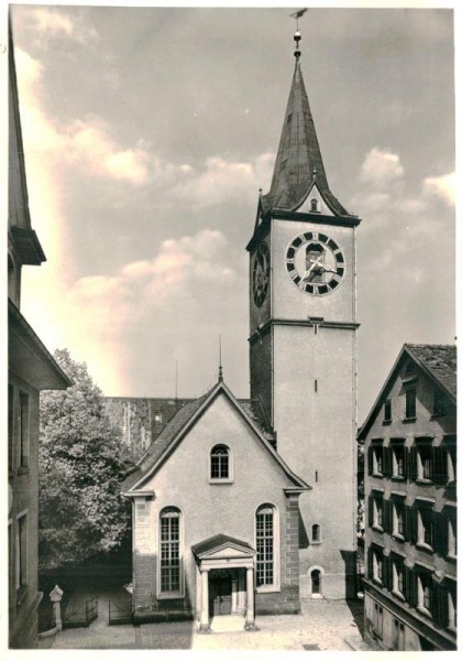 St.Gallen, St.Mangenkirche Vorderseite