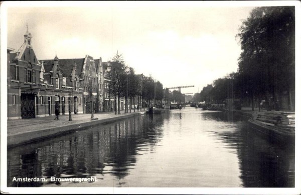 Amsterdam, Brouwersgracht Vorderseite