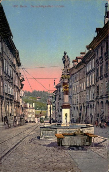 Gerechtigkeitsbrunnen (Bern) Vorderseite