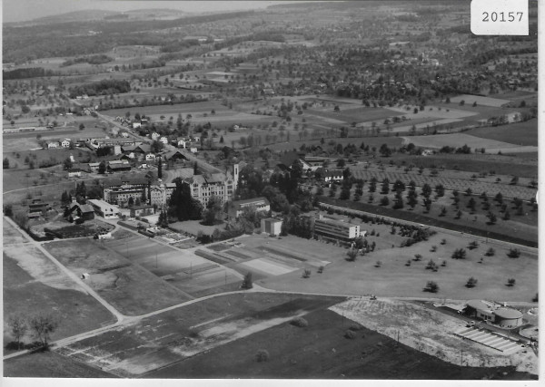 Flugaufnahme Institut Baldegg LU