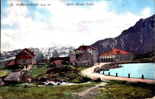 Gotthard Hospiz Vorderseite