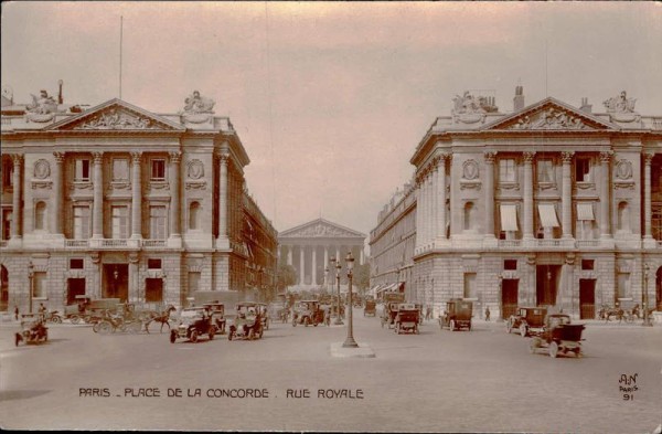 Place de la Concorde (Paris) Vorderseite