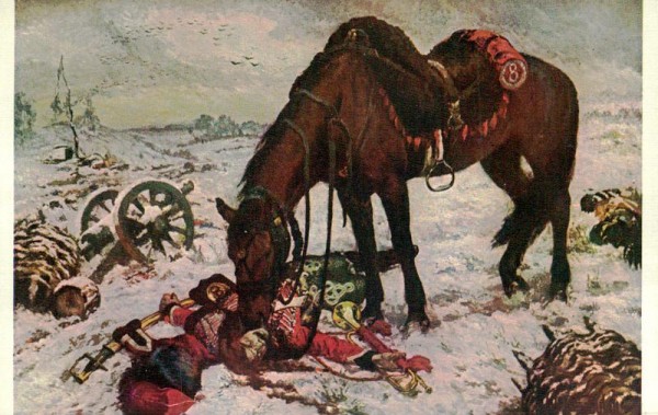 Der Tod des Trompeters, Maurice Dubois Vorderseite