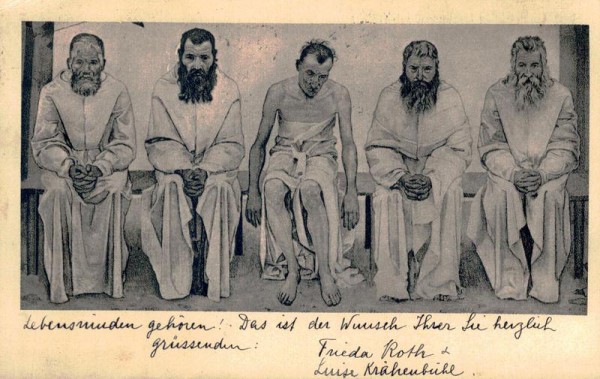 Ferd. Hodler, Die Lebensmüden (1892) Vorderseite