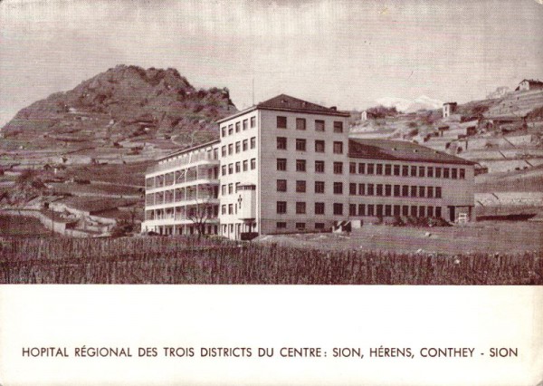 Hopital Régional des trois Districts du centre: Sion Hérens Conthey