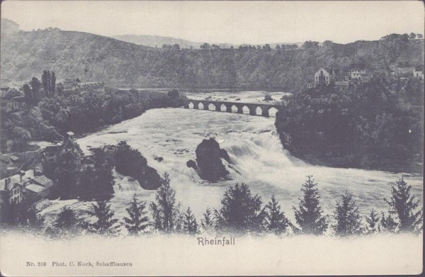Rheinfall Vorderseite