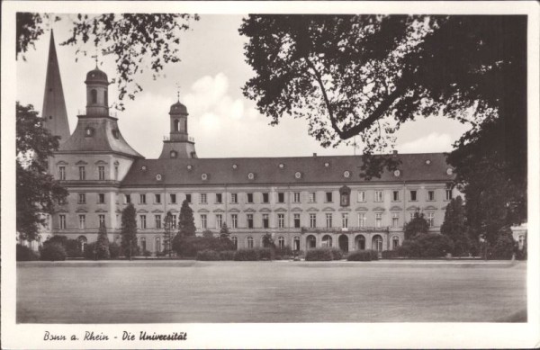 Bonn am Rhein, Die Universität