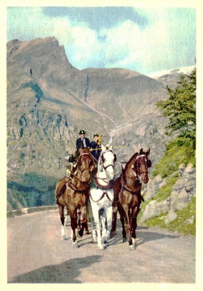 Achterplätzer-Kupee, Landauer mit Bankette Vorderseite