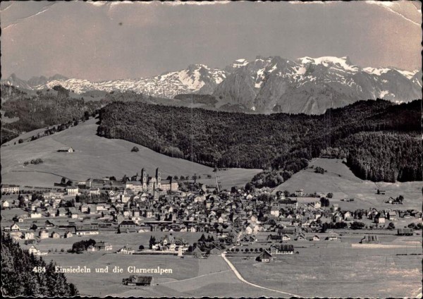 Einsiedeln und die Glarneralpen Vorderseite