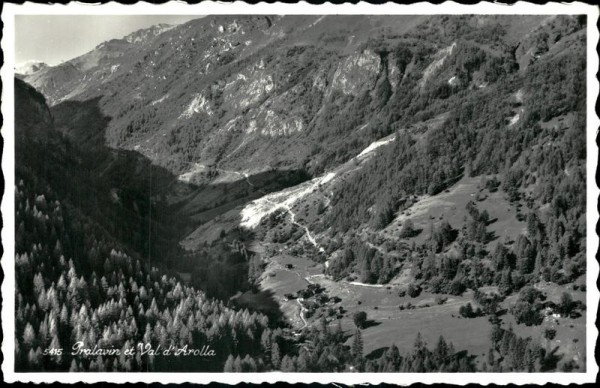 Pravalin et Val d'Arolla Vorderseite