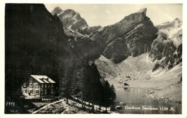 Gasthaus Seealpsee Vorderseite