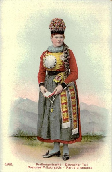 Freiburgertracht Vorderseite