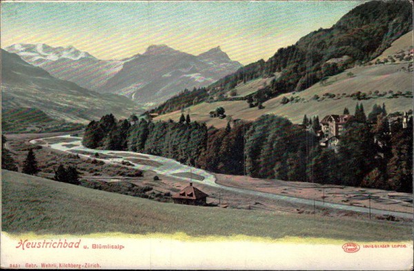 Heutstrichbad und Blümlisalp Vorderseite