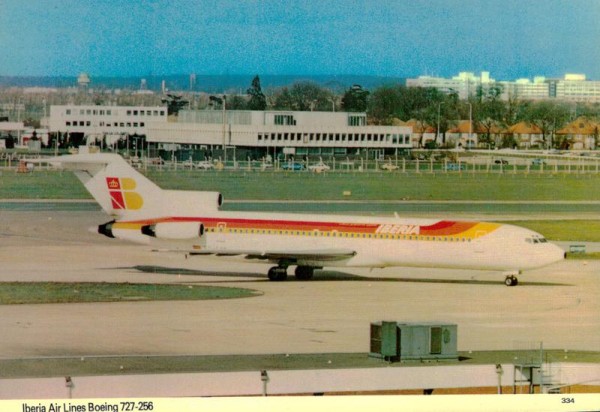 Iberia Air Lines Boeing 727-256 Vorderseite