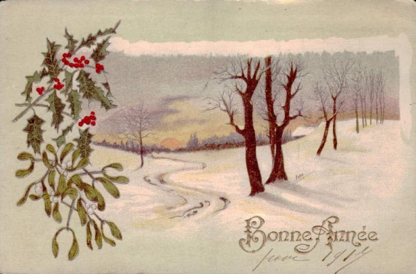 Bonne Année Vorderseite