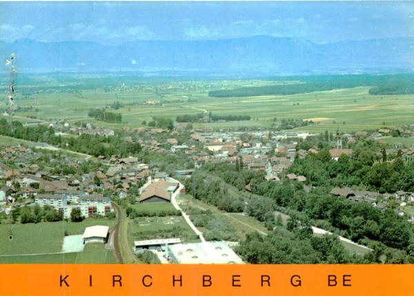 Kirchberg BE - Flugaufnahmen Vorderseite
