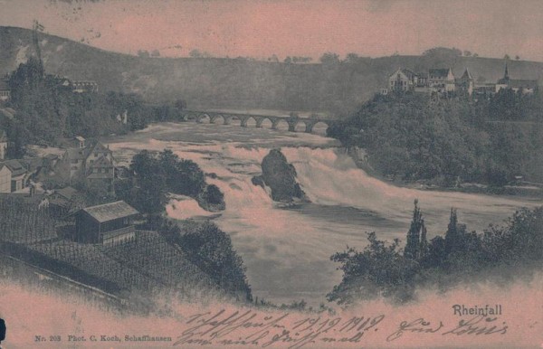 Rheinfall Vorderseite