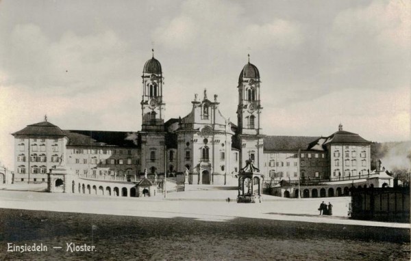 Kloster Einsiedeln Vorderseite