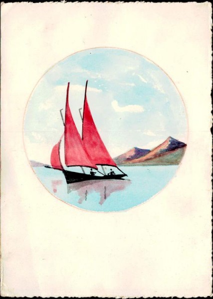 Segelschiff Vorderseite