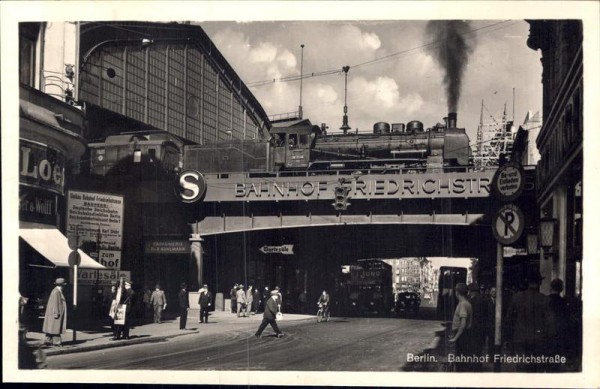 Bahnhof Friedrichstrasse (Berlin) Vorderseite