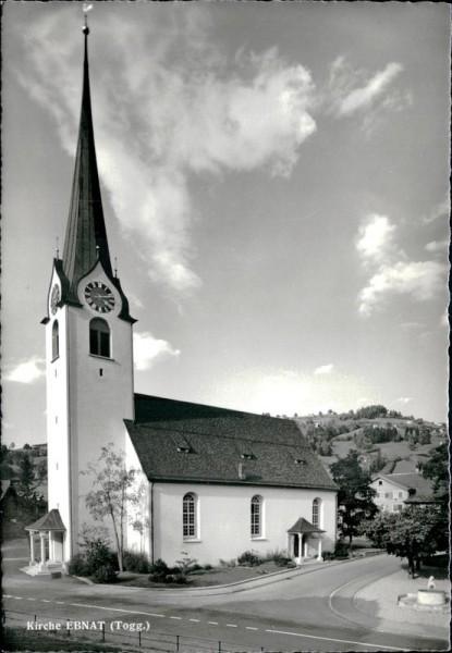 Ebnat, Kirche Vorderseite