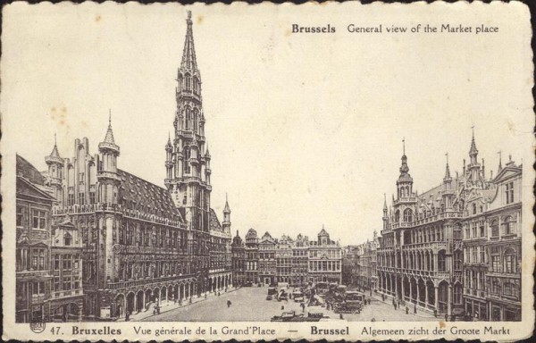 Grand-Place/Grote Markt (Brüssel) Vorderseite