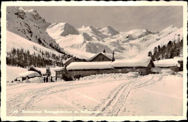 Roseggletscher - Sellagruppe Vorderseite