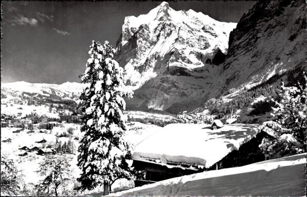 Grindelwald, Wetterhorn Vorderseite