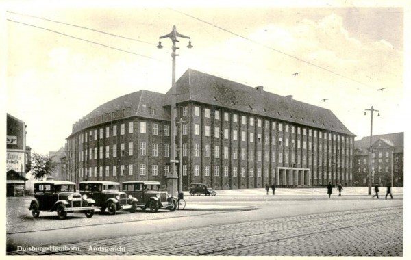 Duisburg-Hamborn, Amtsgericht Vorderseite